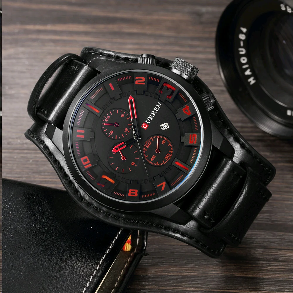 CURREN 8225 Quartz Fashion Watch For Men | CR25K - Image 3