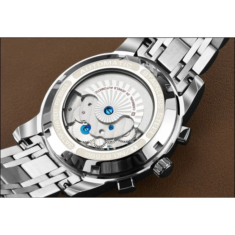 CARNIVAL 8759G Mechanical Movement Watch For Men | CV59 - Image 3