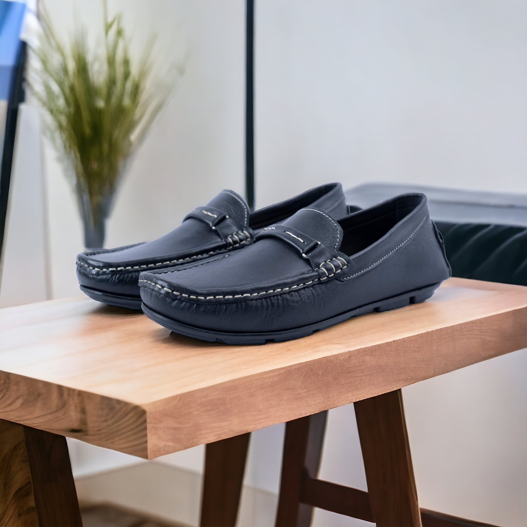 Genuine Leather Mens Loafer | LS09 - Image 2